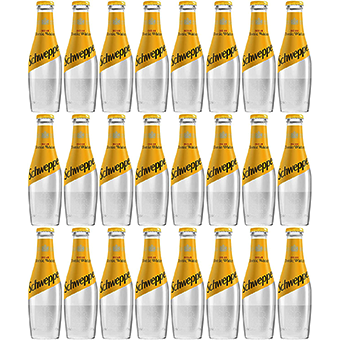 Schweppes Tonic Water Glass Bottles-24x200ml02